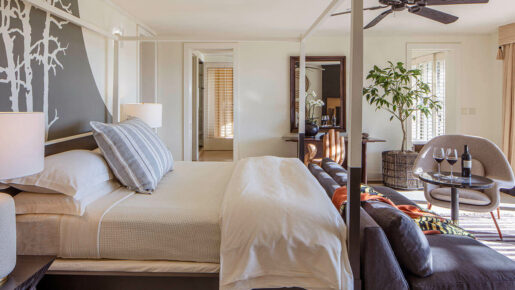 Frost_BedR Poetry Inn Robert Frost Suite Bedroom